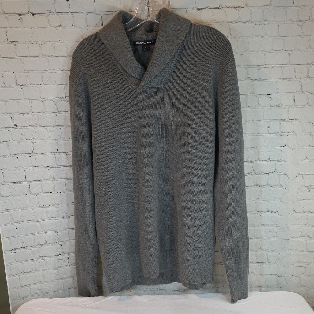 Michael Kors Gray Turtleneck Sweater